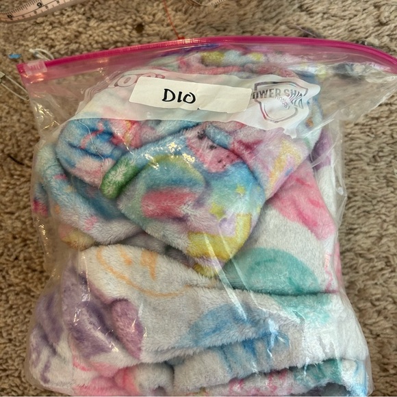 Dear Hannah Prep Girls Pajama Pants/ Shorts Preppy Soft Lot of 2 Smiley Faces - Picture 10 of 10